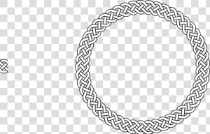 Transparent Circle Border Png   Celtic Braid Vector Circle  Png Download