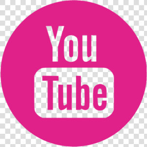 Pink Youtube Icon Png   Youtube Logo Black  Transparent Png