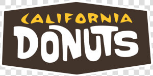 Donuts Clipart Donut Tumblr   California Donuts Logo  HD Png Download