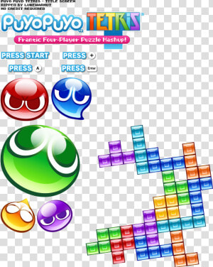 Title Screen   Puyo Puyo Tetris Steam  HD Png Download