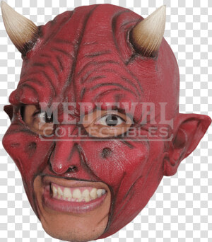 Devil Mask Deluxe Open Mouth Latex Mask   Masks With Open Mouth  HD Png Download