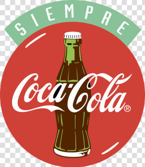 Coca Cola Always Bottle Logo Vector   Coca Cola  HD Png Download