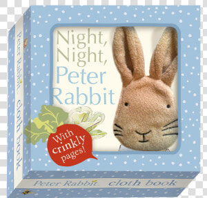 Night Night Peter Rabbit Cloth Book   Night  Night  Peter Rabbit  HD Png Download