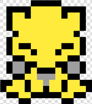 Pixel Art Pokemon Abra  HD Png Download