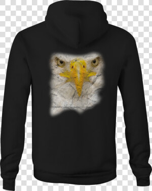 American Zip Up Hoodie Bald Eagle Face Hooded Sweatshirt  HD Png Download