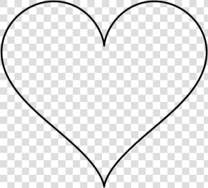 Heart Line Art Png   Easy Love Heart Drawings  Transparent Png