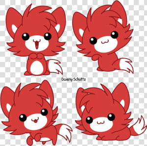 Chibi Fox By Daieny  HD Png Download