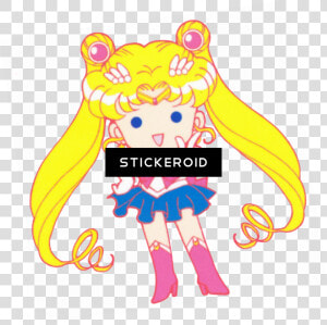 Sailor Moon Sailormoon   Sailor Moon Chibi Png  Transparent Png