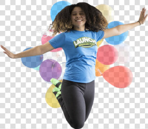 Jump Png File   Exciting Girl Jump Png  Transparent Png