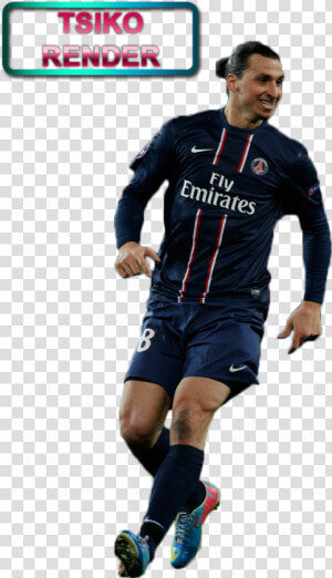 Zlatan Ibrahimovic By Tsikorenderzlatan Ibrahimovic   Player  HD Png Download