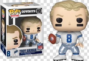 Troy Aikman Dallas Cowboys Legends Pop Vinyl Figure   Troy Aikman Funko Pop  HD Png Download