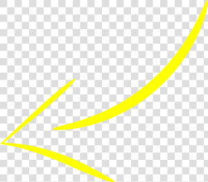 Free Curved Arrow No Background Clipart Jpg Freeuse   Yellow Curved Arrow Png  Transparent Png