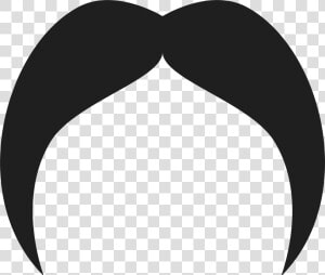 Droopy Mustache Clipart   Handlebar Moustache Png  Transparent Png