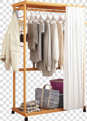 Hanger Floor Bedroom Hanger Solid Wood Hanging Clothes   Hanging Clothing Png  Transparent Png