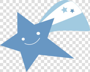 Shooting Star Clip Art Outline   Blue Cartoon Shooting Stars  HD Png Download