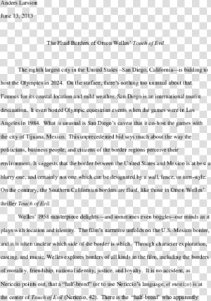 Example Of Research Paper  HD Png Download