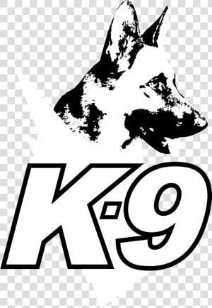 K9 Grupo Logo Black And White   K9  HD Png Download