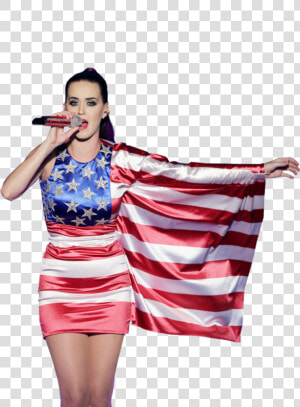 Katy Perry American Flag Png Image   Katy Perry Fleet Week  Transparent Png