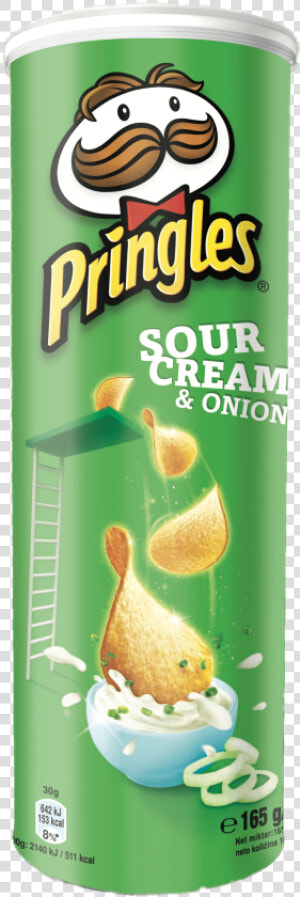 Pringles Sour Cream amp onions Transparent Png   Pringles Sour Cream And Onion  Png Download