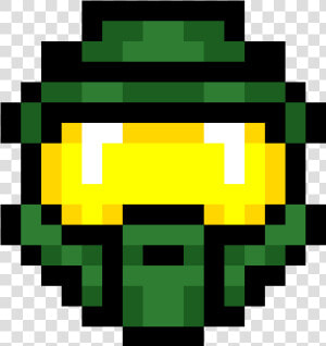 Master Chief Helmet Pixel Art   Png Download   Master Chief Helmet Pixel Art  Transparent Png