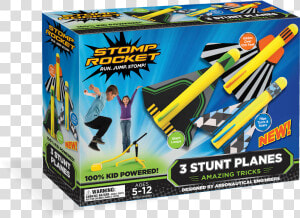 Sr Stunt Plane Front   Stomp Rocket Stunt Planes  HD Png Download