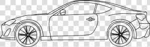 Scion Frs Coloring Page  HD Png Download