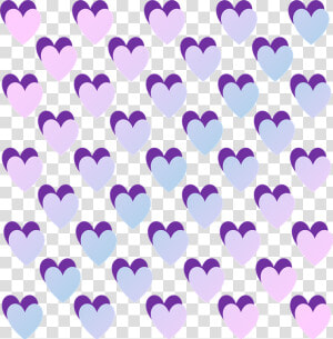 Hearts  Love  Pastel  Pink  Blue  Purple  Gradient   Heart  HD Png Download