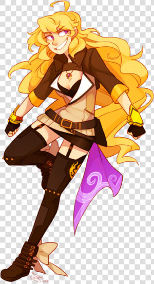 My Art Rwby Yang Xiao Long Thank You To Everyone Who   Yang Xiao Long Art  HD Png Download