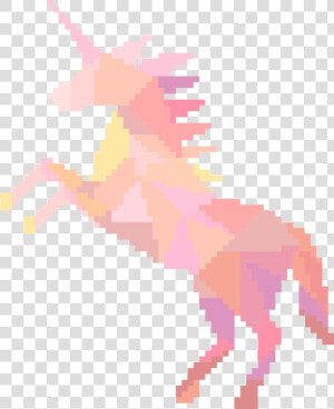 Pink Unicorn Cross Stitch Pattern  Embroidery  Unicorn  HD Png Download