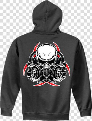 Men S Diesel Life Gas Mask Hoodie   Diesel Life Shirts  HD Png Download