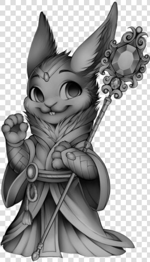 Furvilla Tigereye Peak Sorcerer Rabbit  HD Png Download