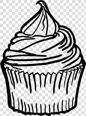 Drawing Detail Cupcake Transparent Png Clipart Free   Cupcake Drawing Png  Png Download