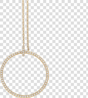 Eclipse 14ct Yellow Gold Diamond Large Circular Necklace   Bracelet  HD Png Download