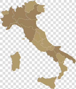 Italy Vector Map Royalty free  HD Png Download