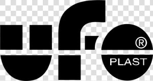 Ufo Plast Logo Black And White   Ufo  HD Png Download