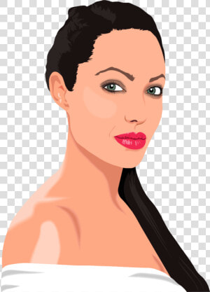 Hairstyle black Hair chin   Jolie Pas Productions Logo  HD Png Download