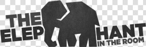 Cropped Elephant Logo Transparent   Elephant In The Room Png  Png Download