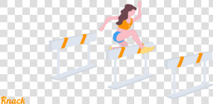 100 Metres Hurdles  HD Png Download