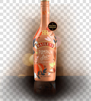 Baileys Pumpkin Spice Bottle   Bailey Pumpkin Spice Latte  HD Png Download