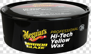 M26 Mirror Glaze® Hi tech Yellow Wax  Paste   Meguiars  HD Png Download