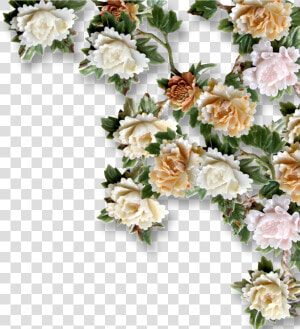 Clip Art Dise O Floral Icono   Garden Roses  HD Png Download