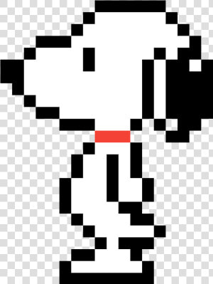 Transparent Spirited Away Png   Snoopy Pixel Art  Png Download