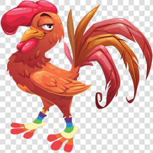 Rooster Illustration Chicken Vector Graphics Image   May Look Calm But In My Head I Ve Pecked You Three  HD Png Download