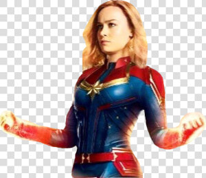  captainmarvel  caroldanvers  vers  marvel  mcu  brielarson   Costume  HD Png Download