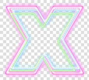  cross  no  neon  x  overlay  layers  glitter  colorful  striped   Neon  HD Png Download