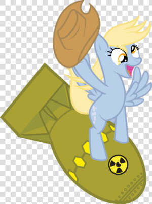 Atomic Bomb  Bomb  Cowboy Hat  Derpy Hooves  Dr  HD Png Download