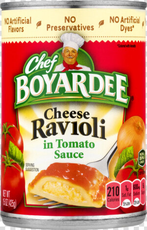 Chef Boyardee Cheese Ravioli Walmart  HD Png Download