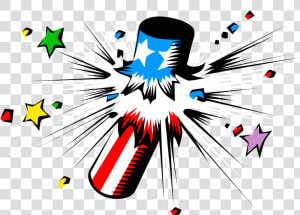 Fireworks   Firecracker Clipart Free  HD Png Download