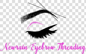 Newrain Eyebrow Threading   Eye Liner  HD Png Download