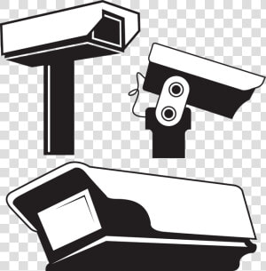 Wireless Security Camera Clip Art   Png Security Cam Vector  Transparent Png